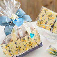 ヘッズ フラワークロストートバッグ/ミモザ-SS FCM-SSB 1セット(12枚:6枚×2パック)（直送品）