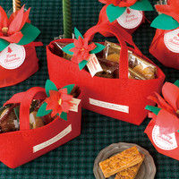 ヘッズ ハンドメイドフェルトトートバック（レッド）-S（30枚） HMR-SB 1セット（30枚：10枚×3パック）（直送品）