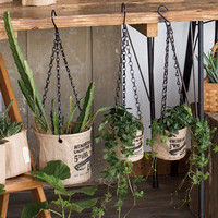 ヘッズ インダストリアルハンギングポット-S（30個） ID-HPOS 1セット（30個：6個×5パック）（直送品）