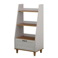 佐藤産業 BILY（バイリー）ラック 幅600×奥行395×高さ1200mm BY120-60R WH/NA 1台（直送品）