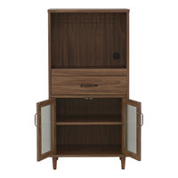 佐藤産業 POWRY（ポーリー）レンジ台 幅600×奥行398×高さ1200mm PW120-60L BR 1台（直送品）