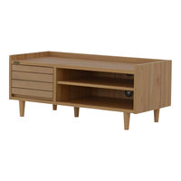 佐藤産業 TWICE（トワイス）ローボード 幅900×奥行398×高さ372mm TW37-90L DNA 1台（直送品）