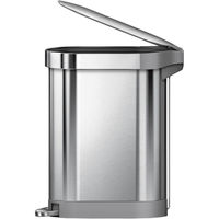 simplehuman スリムステップカン 45L シルバー CW2044 1個