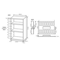 スタープラチナ 壁美人シェルティシリーズ 縦横兼用シェルフ ホワイト SLTKBRT100WH 1個