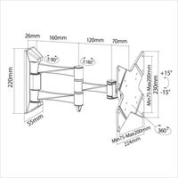 スタープラチナ TVセッターフリースタイルNA113 Sサイズ ブラック TVSFRNA113SB 1個