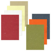 クラサワ 千代紙 銀振りもみ和紙 B4 7色 K-83 1袋（7枚入）