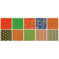 クラサワ 金襴千代紙 B4 10枚 SK-76 1パック（直送品）