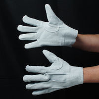 床革手背縫い（エコノミー）　Lサイズ　AG3007　1セット（12双入）　小野商事