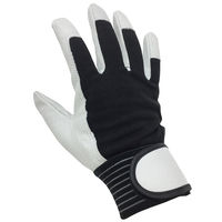 小野商事 バンディット豚甲メリマジック 白/黒 M AG5153 1セット(10双)