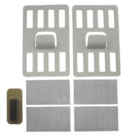 若林製作所 P-8金具 白 2枚セット P-8Shw 1個