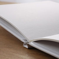 【まとめ買いセット】無印良品 画用紙絵本ノート 小 12枚 約130×130mm 1箱（5冊入） 良品計画