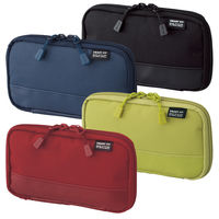 リヒトラブ コンパクトペンケース ブラック A7687-24 1個