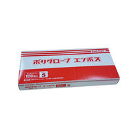 パックスタイル 使い捨て　PSポリ手袋 半透明 箱入 S 00437321 1包：6000枚（100×60）（直送品）