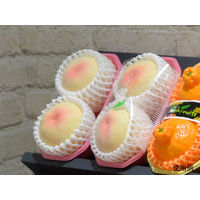 パックスタイル 使い捨て 野菜 果物容器 PS BPフルーツ 2M ピンク 00470087 1包：1000枚（100×10）（直送品）