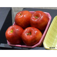 パックスタイル 使い捨て 野菜 果物容器 PS BPフルーツ 4M ピンク 00486967 1包：600枚（100×6）（直送品）