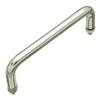 清水 ステンレス丸棒取手 おねじ SH-TOM188-M8（直送品）