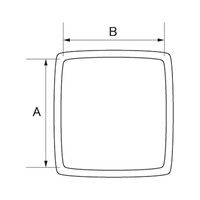 清水 フローリング用家具脚キャップ角型 28 OM-915（直送品）