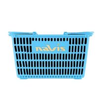 アズワン マルチ手提げバスケット18 ブルー 7-4426-04 1個（直送品）