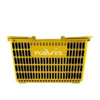 アズワン マルチ手提げバスケット29 イエロー 7-4573-01 1個（直送品）