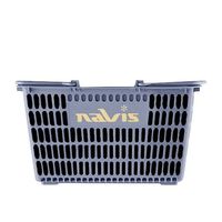 アズワン マルチ手提げバスケット29 ライトグレー 7-4573-02 1個（直送品）