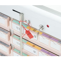 アズワン 与薬カート27床用(与薬トレー付) MC-L2DC27P-8 1台 7-4749-01（直送品）