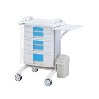 アズワン カレンカートII(処置) ブルー SC-S2B 1台 8-8973-14（直送品）