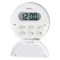 ドリテック クリップ付バイブタイマー Tー558 WT T-558 1個 61-9940-18