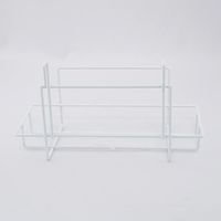 アズワン ボックスホルダー 1段 フック型 277×146×150mm 7-3595-04 1個（直送品）