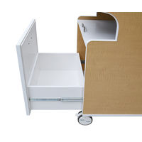 アズワン ウッディオムツ交換車 7-4509-01 1台（直送品）