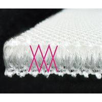 グローバル産業 床ずれ防止ベッドパッド 830×1830×15mm BRPS-830S 1枚 7-1396-04（直送品）