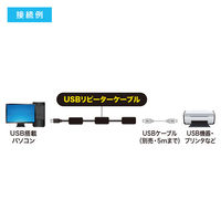 サンワサプライ 30m延長USBアクティブリピーターケーブル KB-USB-R230 1個
