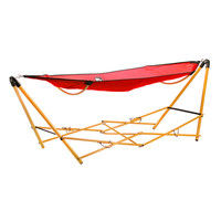 ライフオンプロダクツ Sifflus 自立式ポータブルハンモック SFF-02-RD 1台（直送品）