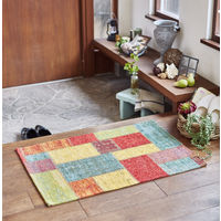 萩原 ベルギー製ラグ・マット パグルン マルチ 約50×80cm 1枚（直送品）