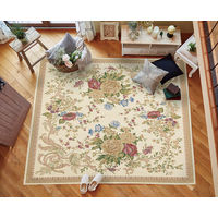 萩原 ゴブランラグ ロレンス ベージュ 約200×250cm 1枚（直送品）