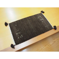 萩原 ギャッベ マット・ラグ LORRI BUFFD L12 約45×75cm 1枚（直送品）