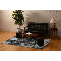 萩原 インド綿ラグ ペルシー 約90×135cm 1枚（直送品）