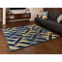 萩原 い草コンパクトパフラグ（裏貼り） ティルト BL ブルー 約180×240cm 1枚（直送品）