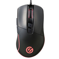 ゲーミングマウス 有線 5ボタン 光学式 6200dpi 8000万回耐久スイッチ ブラック M-G01URBK エレコム 1個