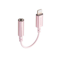 エレコム Lightning-4極イヤホン端子/変換ケーブル/デザイン高耐久 MPA-L35DS01PN 1個