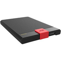 シリコンパワー IPX4 ポータブルハードディスク 5TB SP050TBPHDD3LS3K（直送品）