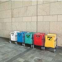 山崎産業 分別表示シール(大)プラスチック 4903180339334 1セット(2枚)