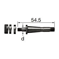 ナカニシ NSK メタルソー専用軸(2130) KCHー03(6.0) 1本（直送品）