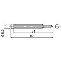 育良精機 育良 CPー35D1 センターピン CP-35D1 1本(1個)（直送品）