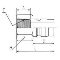 ヤマトエンジニアリング ヤマト STY3ーPFーSUS ステン STYカプラ/プラグ 1丁（直送品）