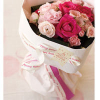 ヘッズ バースデイプリントカーリングリボンホワイト-2 BD-R2 1セット（10巻：1巻×10パック）（直送品）