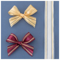 ヘッズ ダブルエレガントリボンオフホワイト-1 DEG-R1 1セット(1巻×10)