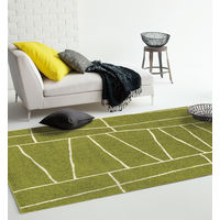 プレーベル ラグ ジオーニ ベージュ 190×190cm 2397-119-01 1枚（直送品）