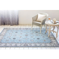 プレーベル ラグ ラグナ ライトブルー 200×250cm 3480-225-01 1枚（直送品）