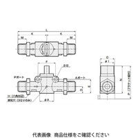 CKD クイックバルブ2QV Series 2QVー6Aー6A 2QV-6A-6A 1個（直送品）
