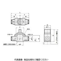 CKD クイックバルブ3QV Series 3QVー08Sー08S 3QV-08S-08S 1個（直送品）